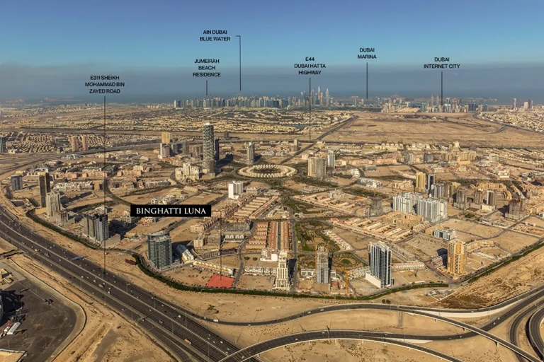 Binghatti Luna Master Plan