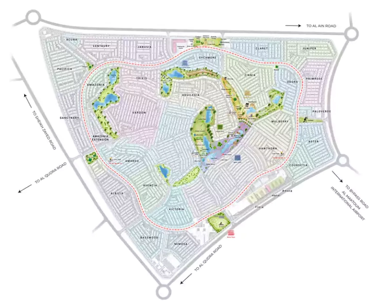 Eterno Prestige Villas Master Plan