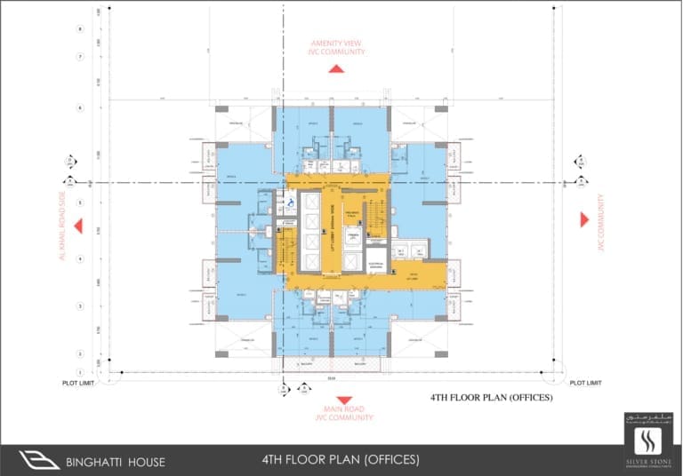 Binghatti House 4th Floor Plans