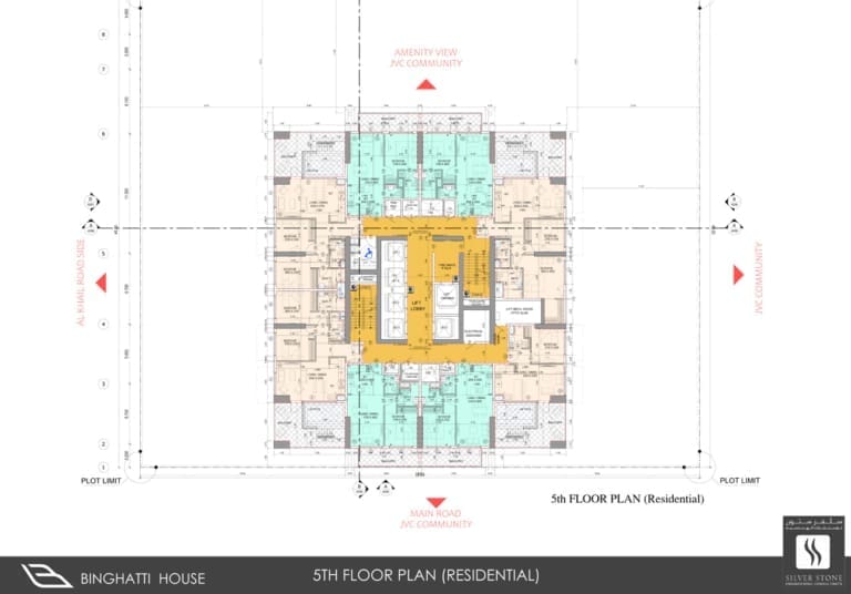 Binghatti House 5th Floor Plans