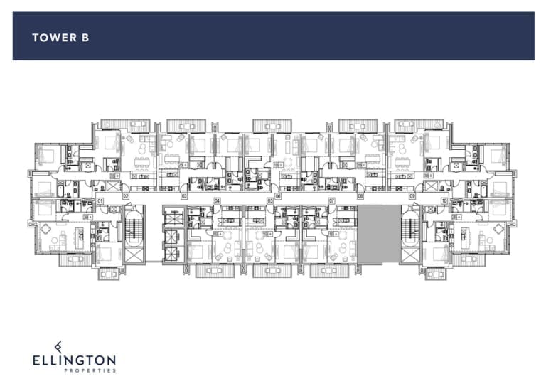 Ellington Kensington Waters Tower B Floor Plans