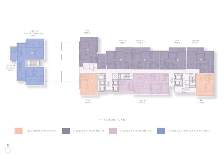 Highbury 1st Floor Plan