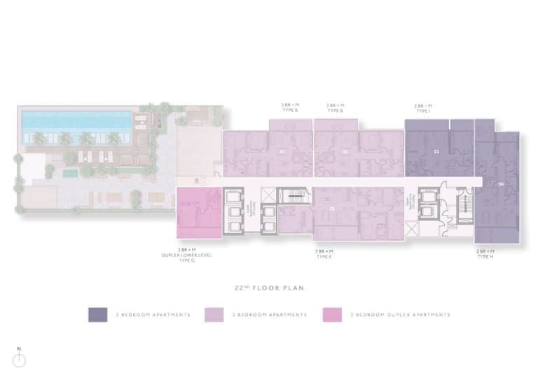 Highbury 22nd Floor Plan