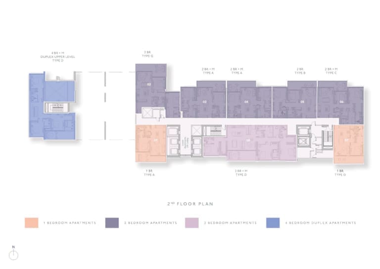 Highbury 2nd Floor Plan