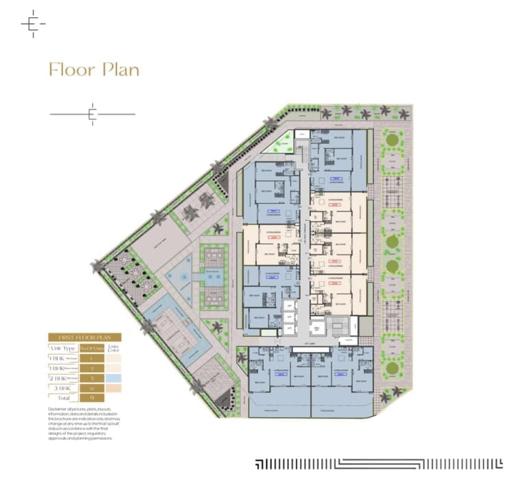 Marquis Elegance 1st Floor Plan