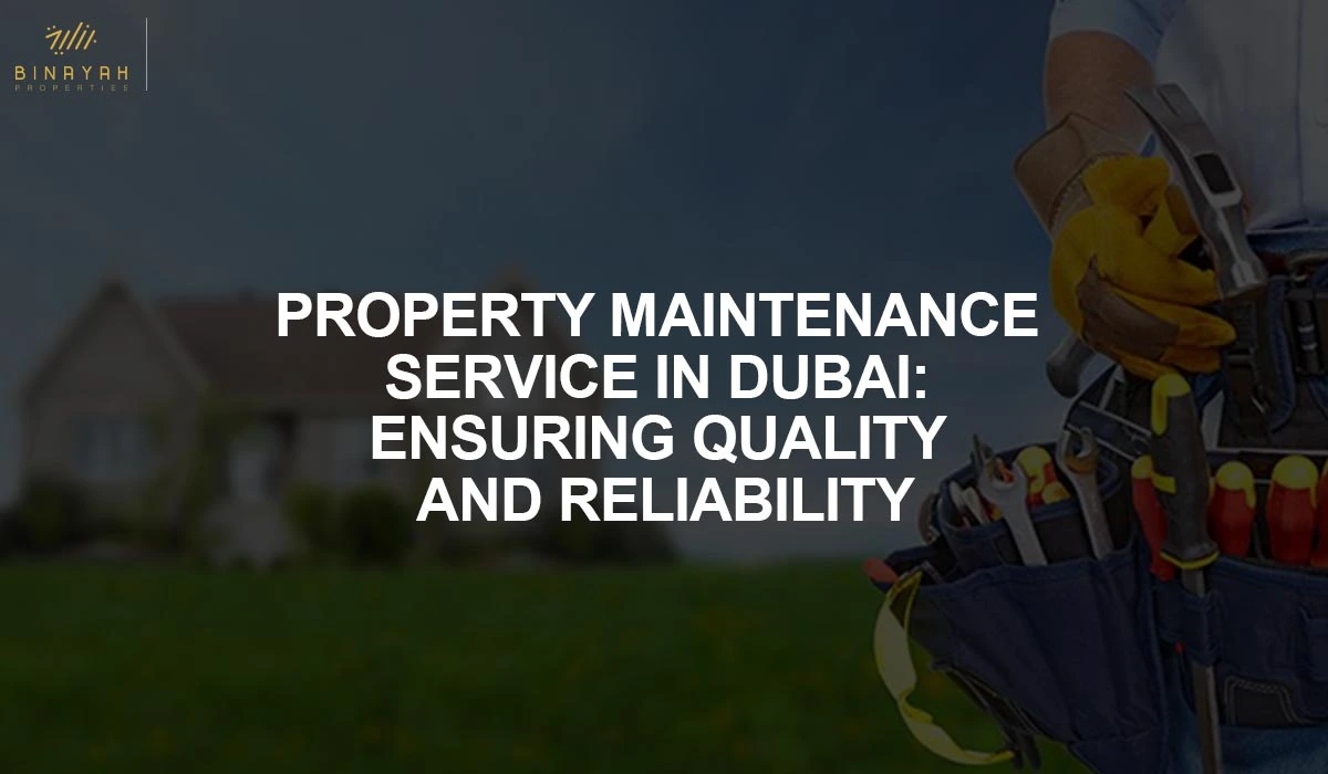 Property Maintenance Service in Dubai