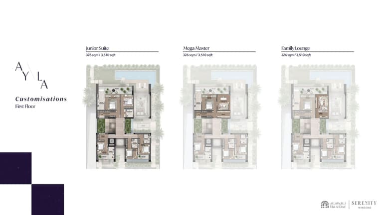 Serenity Mansions 1st Floor Plans – 1