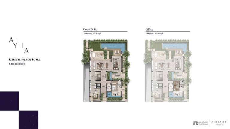 Serenity Mansions Ground Floor Plan