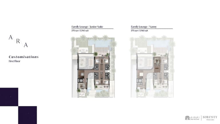 Serenity Mansions 1st Floor Plans – 2