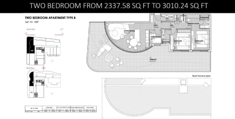 Stonehenge Residence 2 Bedroom Apartment Type B Floor Plan