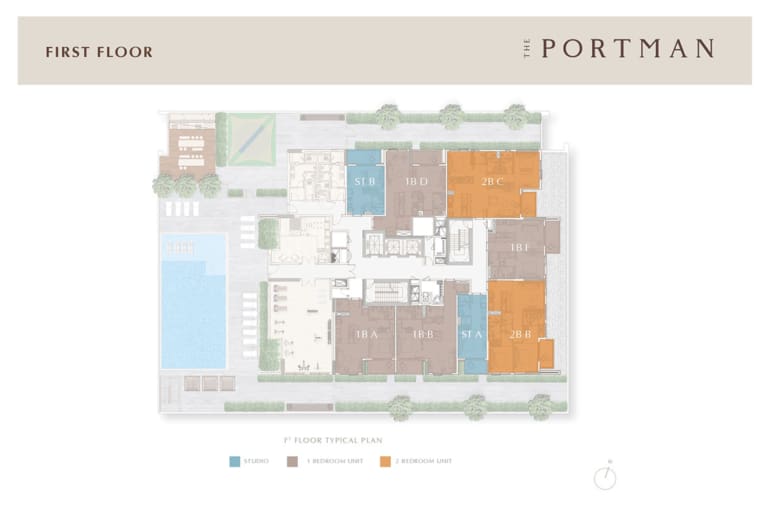 The Portman First Floor Plan