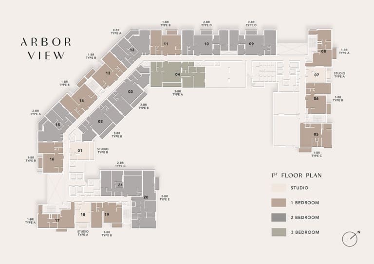 Ellington Arbor View 1st Floor Plans