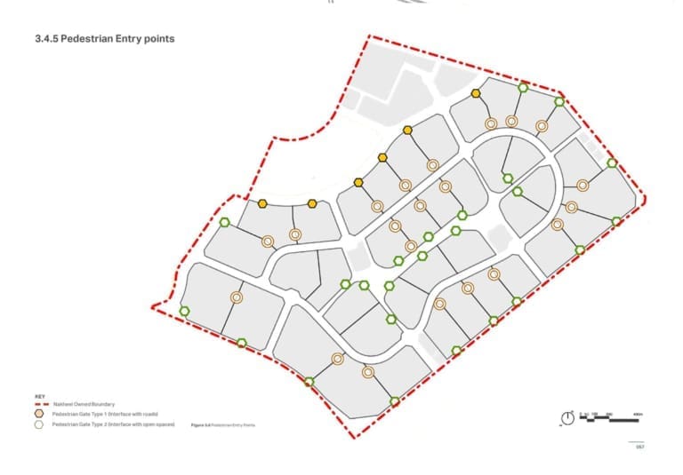 Greenwood by Nakheel 3.4.5 Pedestrian Entry Points