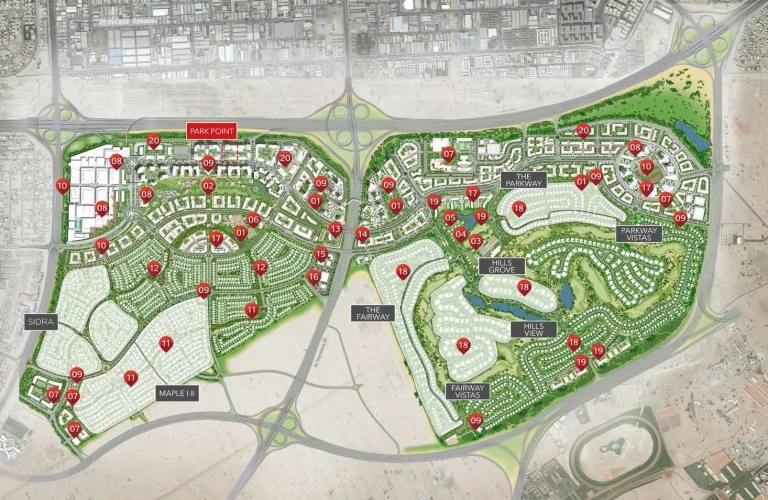 Park Point by Emaar Master Plan