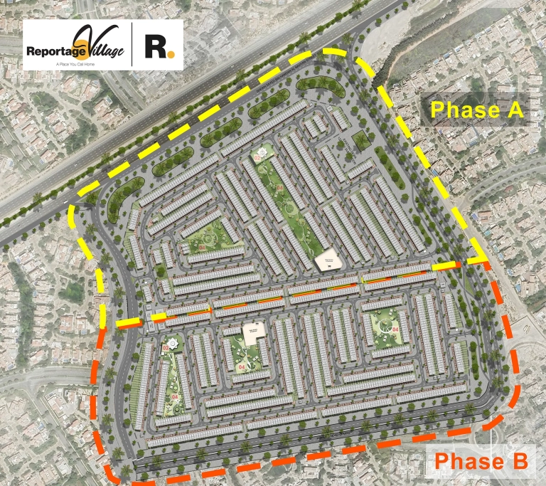 Reportage Village Townhouse Master Plan