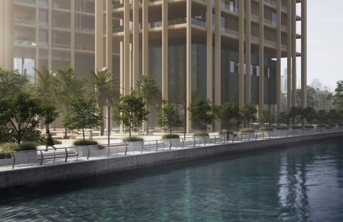Sea Mirror Residences в Dubai Water Canal