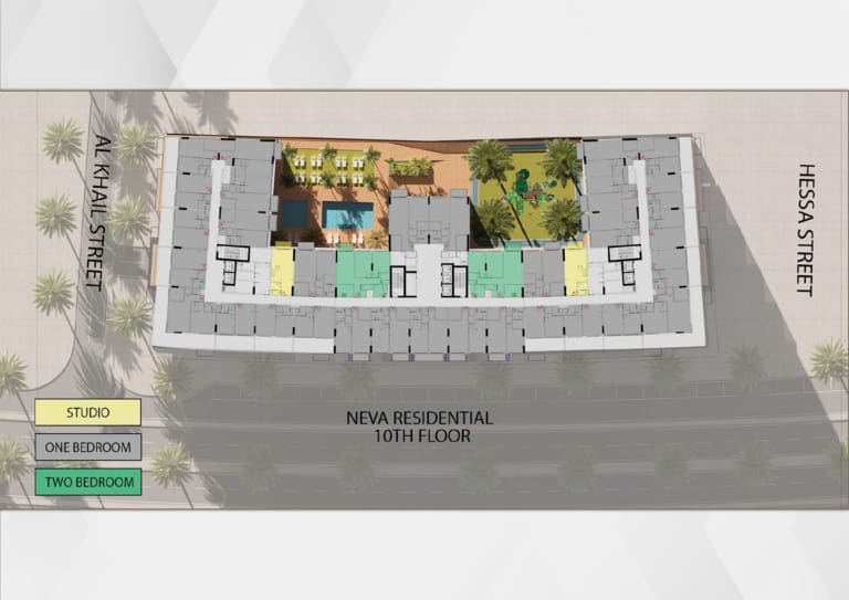 Neva Residences 10th Floor Plan
