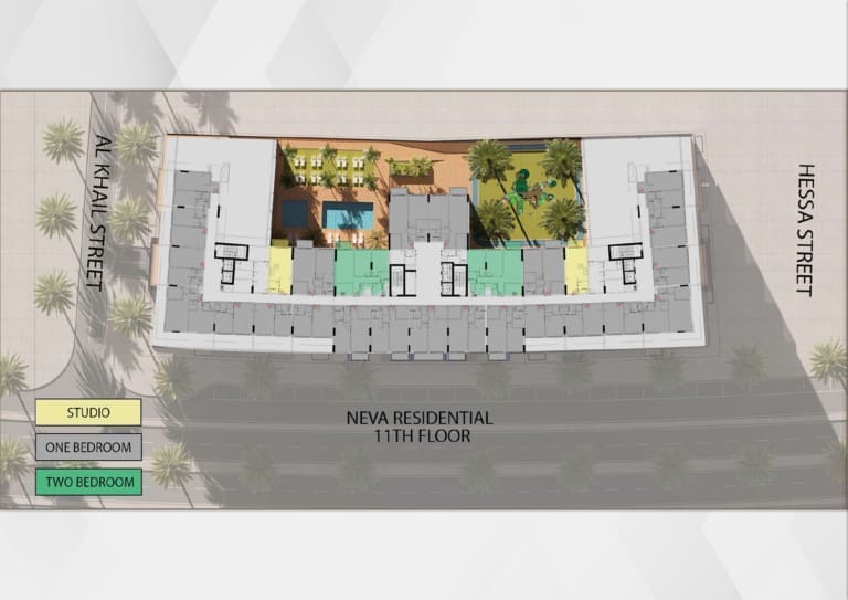 Neva Residences 11th Floor Plan