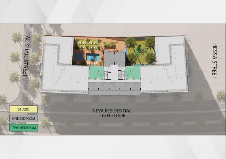 Neva Residences 16th Floor Plan