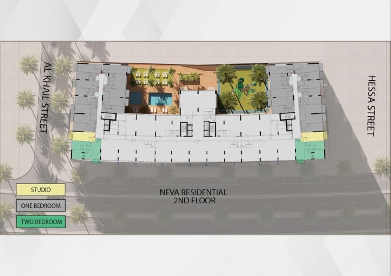Neva Residences 2nd Floor Plan