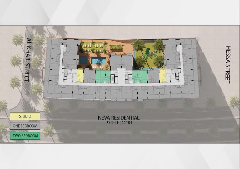 Neva Residences 9th Floor Plan