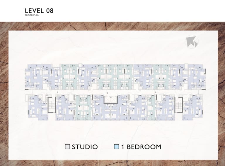 Verdana Residence 2 – 8th Floor Plans
