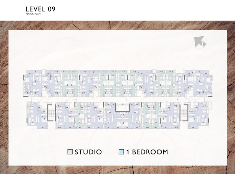 Verdana Residence 2 – 9th Floor Plans