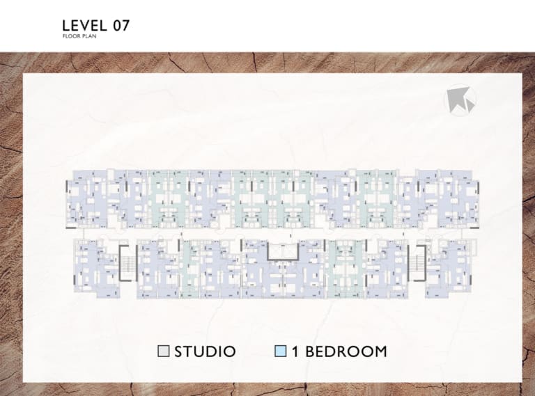 Verdana Residence 2 – 7th Floor Plans