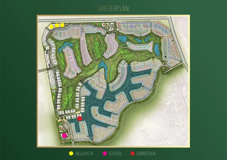 Bellavista By Damac Master Plan