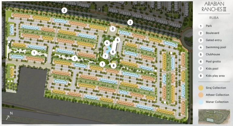 Ruba Townhouses Master Plan