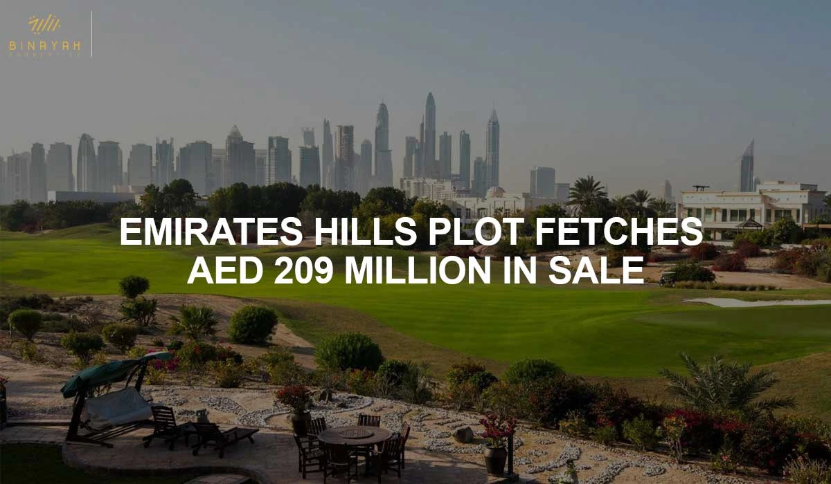 Emirates Hills Plot