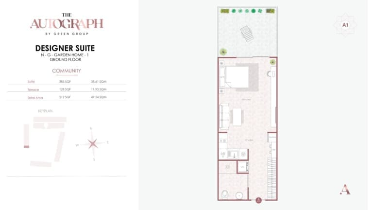 The Autograph Garden Home 1 Ground Floor Plans