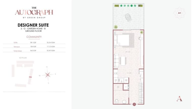 The Autograph Garden Home 8 Ground Floor Plans