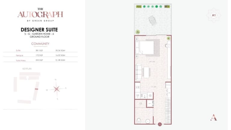 The Autograph Garden Home 6 Ground Floor Plans