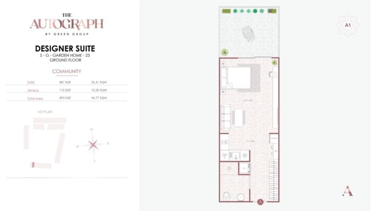 The Autograph Garden Home 23 Ground Floor Plans