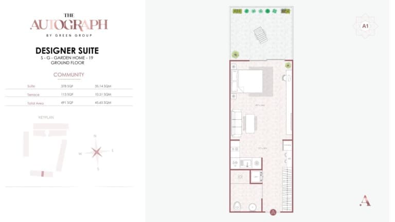 The Autograph Garden Home 19 Ground Floor Plans