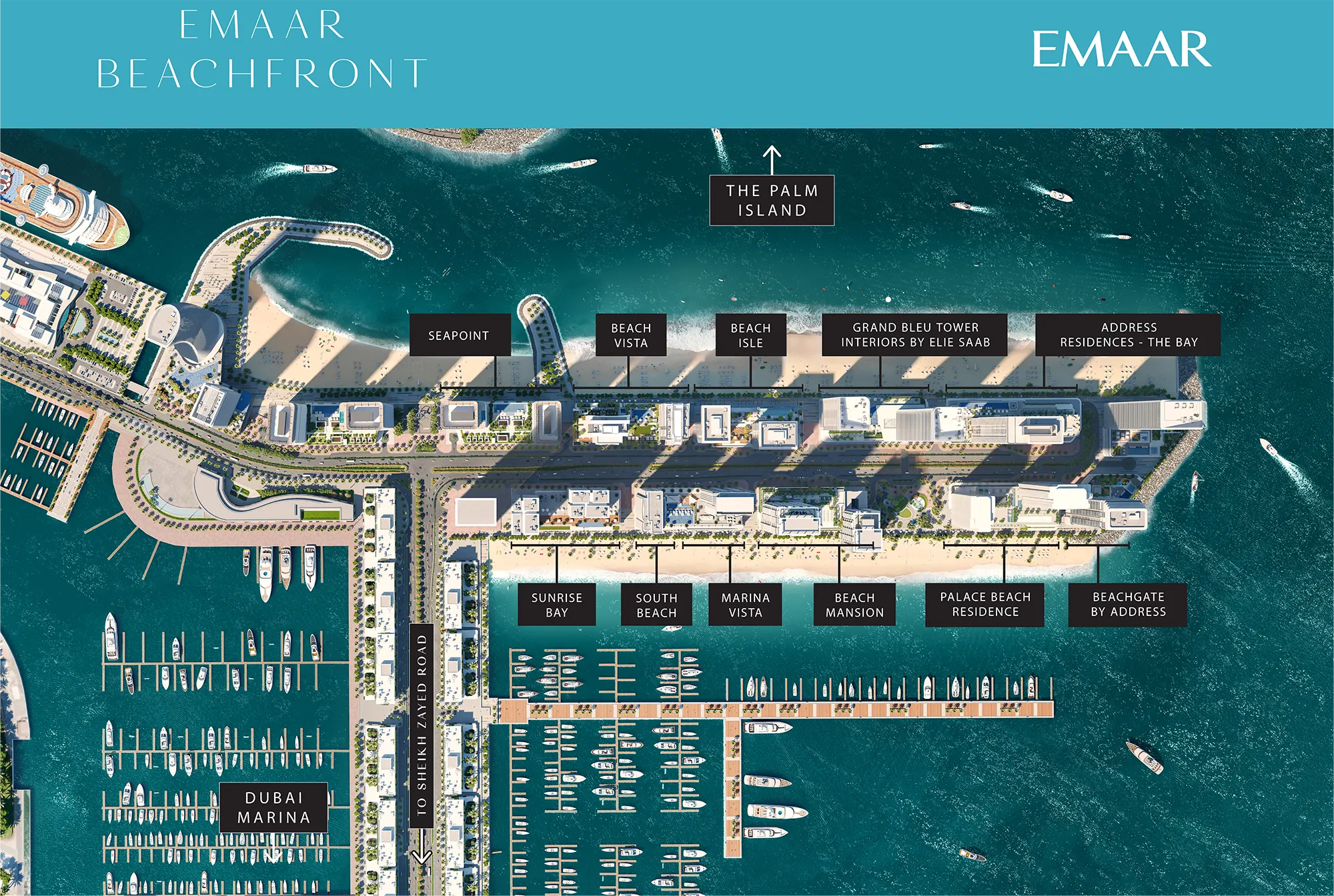 Address at Emaar Beachfront Master Plan