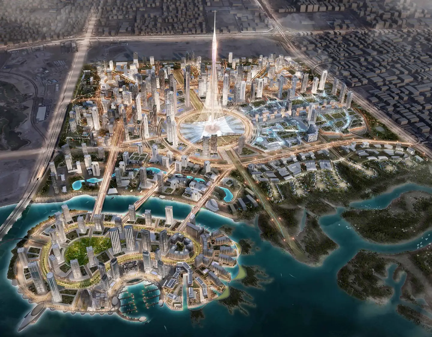 17 ICON Bay at Dubai Creek Harbour Master Plan by Emaar