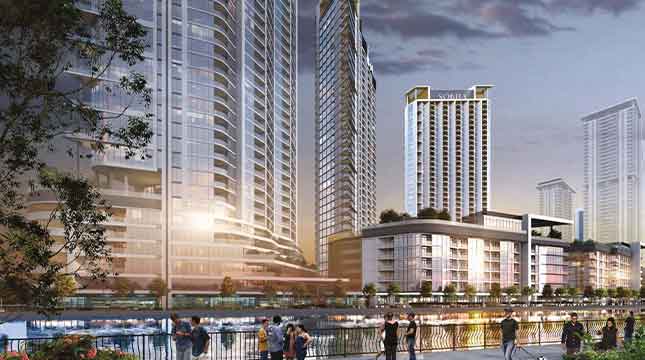 Sobha Hartland Waves Opulence Construction Update