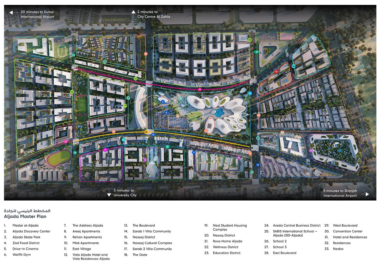 Sokoon 5 at Aljada Master Plan