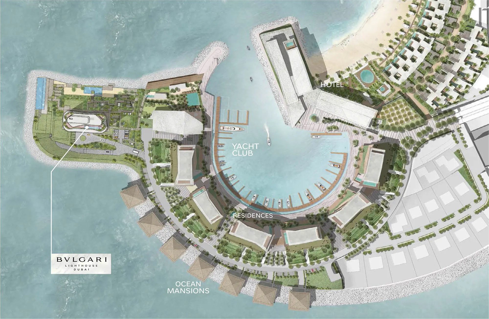 Bulgari Lighthouse Master Plan