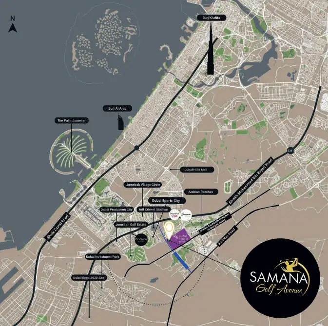 Samana Golf Avenue by Samana Developers