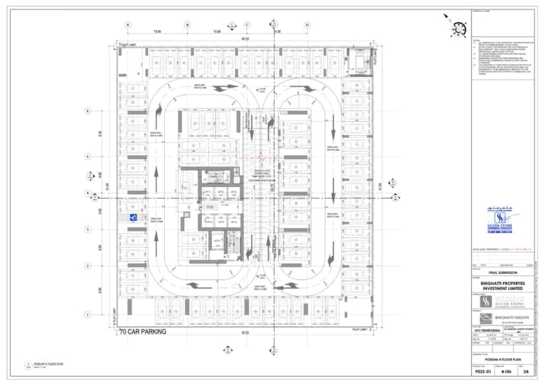 Binghatti Heights Podium 4 Floor Plan