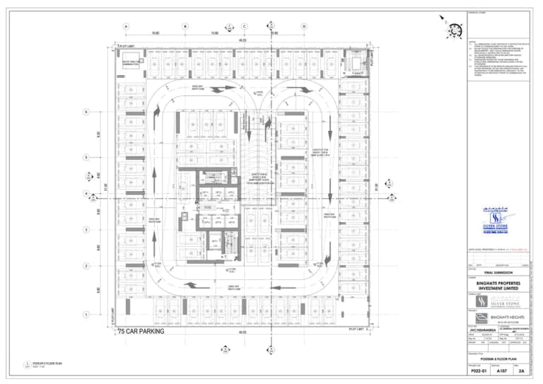 Binghatti Heights Podium 5 Floor Plan