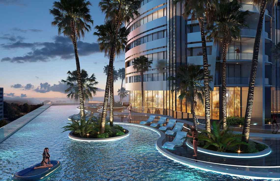 O2 Tower at Jumeirah Village Circle