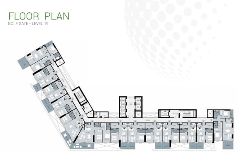 Golf Gate 19th Floor Plan