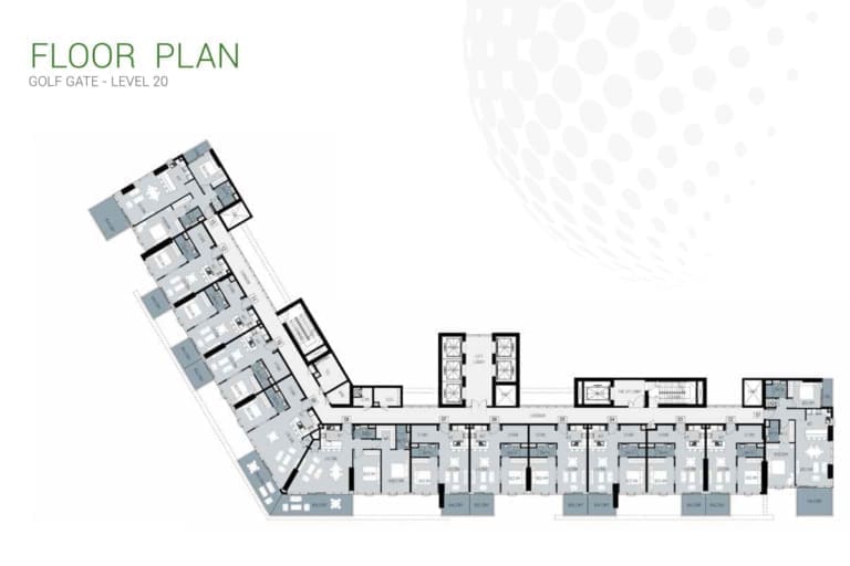 Golf Gate 20th Floor Plan