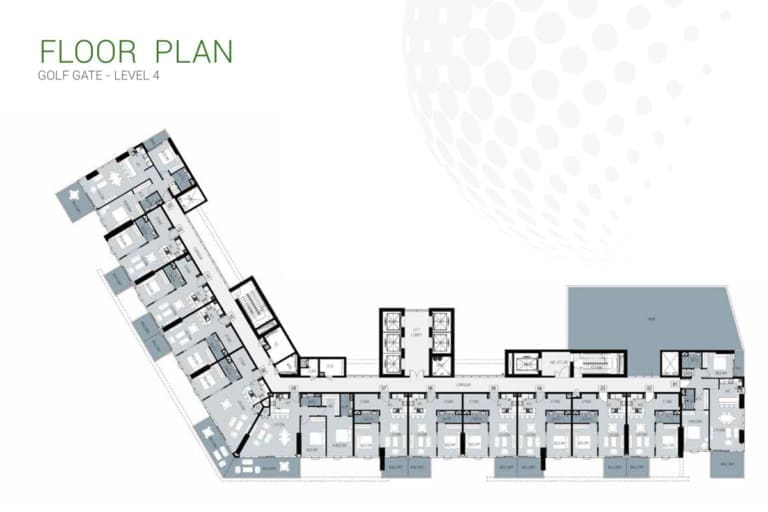 Golf Gate 4th Floor Plan
