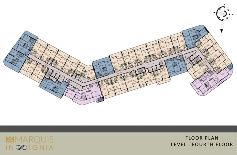 Marquis Insignia Residence 4th Floor Plan