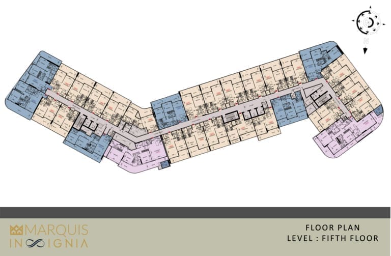 Marquis Insignia Residence 5th Floor Plan